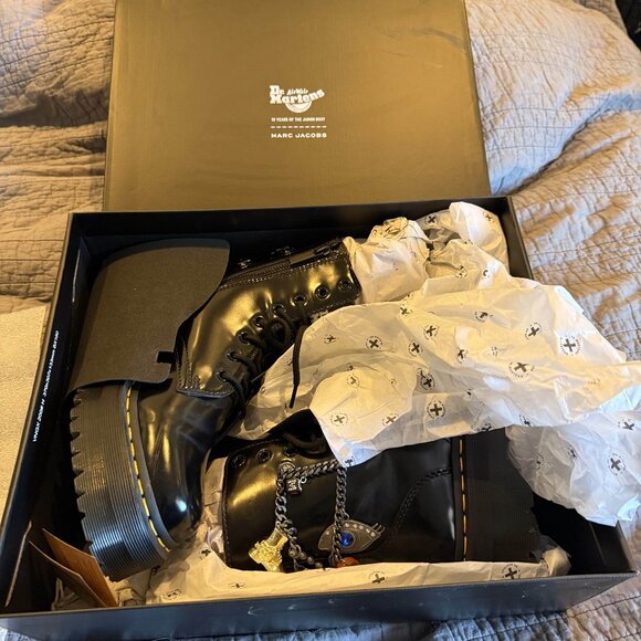 Dr. Martens x Marc Jacobs Jadon Size 8 RARE [DISCONTINUED] - Picture 1 of 10